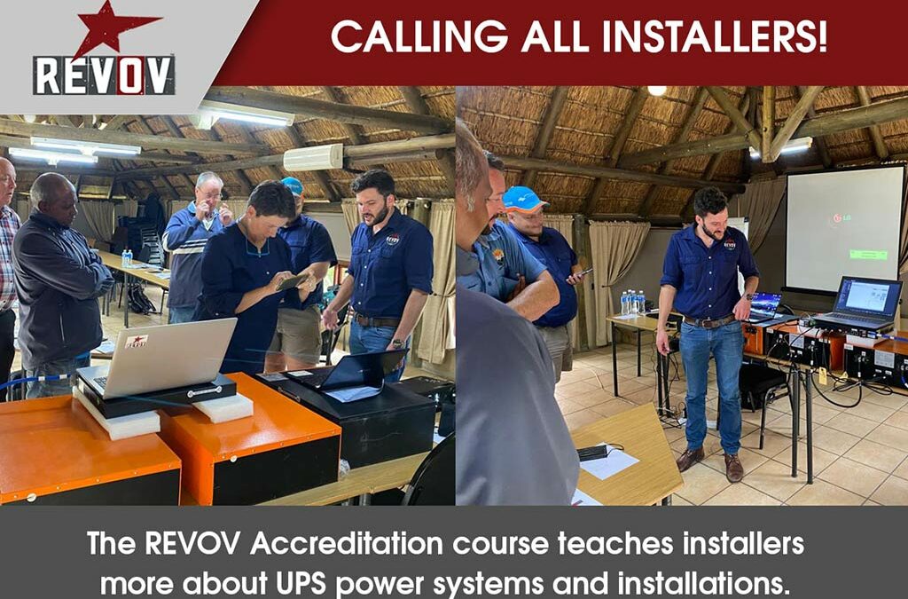 Calling All Installers: Our Next REVOV Accreditation Course